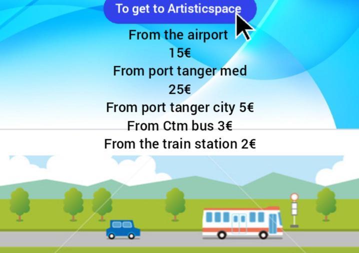 Aertisticspace In The Center Room 7 แทนเจียร์ ภายนอก รูปภาพ